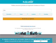 Tablet Screenshot of fraternitez.com